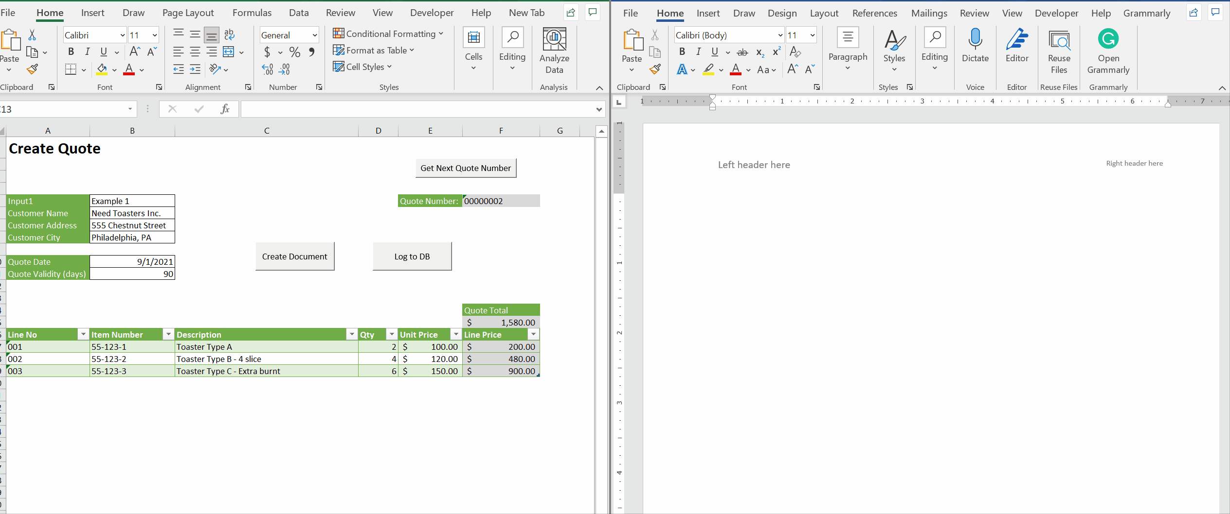 Automated PDF Creation